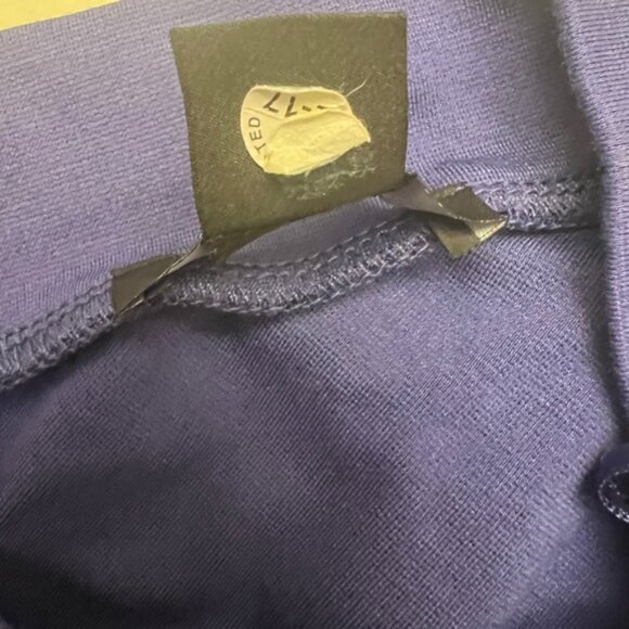 Halogen V neck 3/4 sleeve purple - size M - 100% rayon - Picture 5 of 7